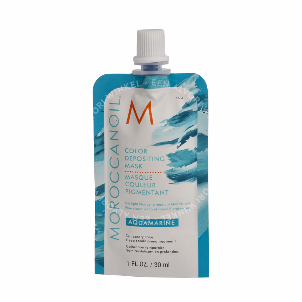 Moroccanoil Moroccanoil Color Depositing Mask - Aquamarine — foto 2