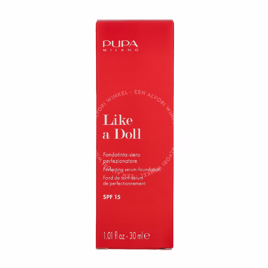 Pupa Milano Pupa Pupa Like A Doll Perfecting Make-Up Fluid SPF15 — #030 Natural Beige — foto 2