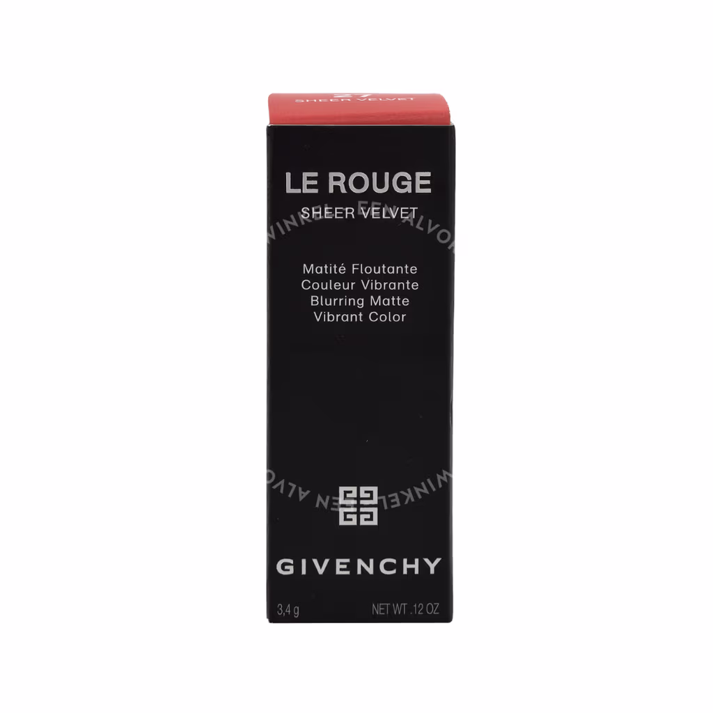Givenchy Givenchy Le Rouge Sheer Velvet Matte Refillable Lipstick — #027 — foto 2