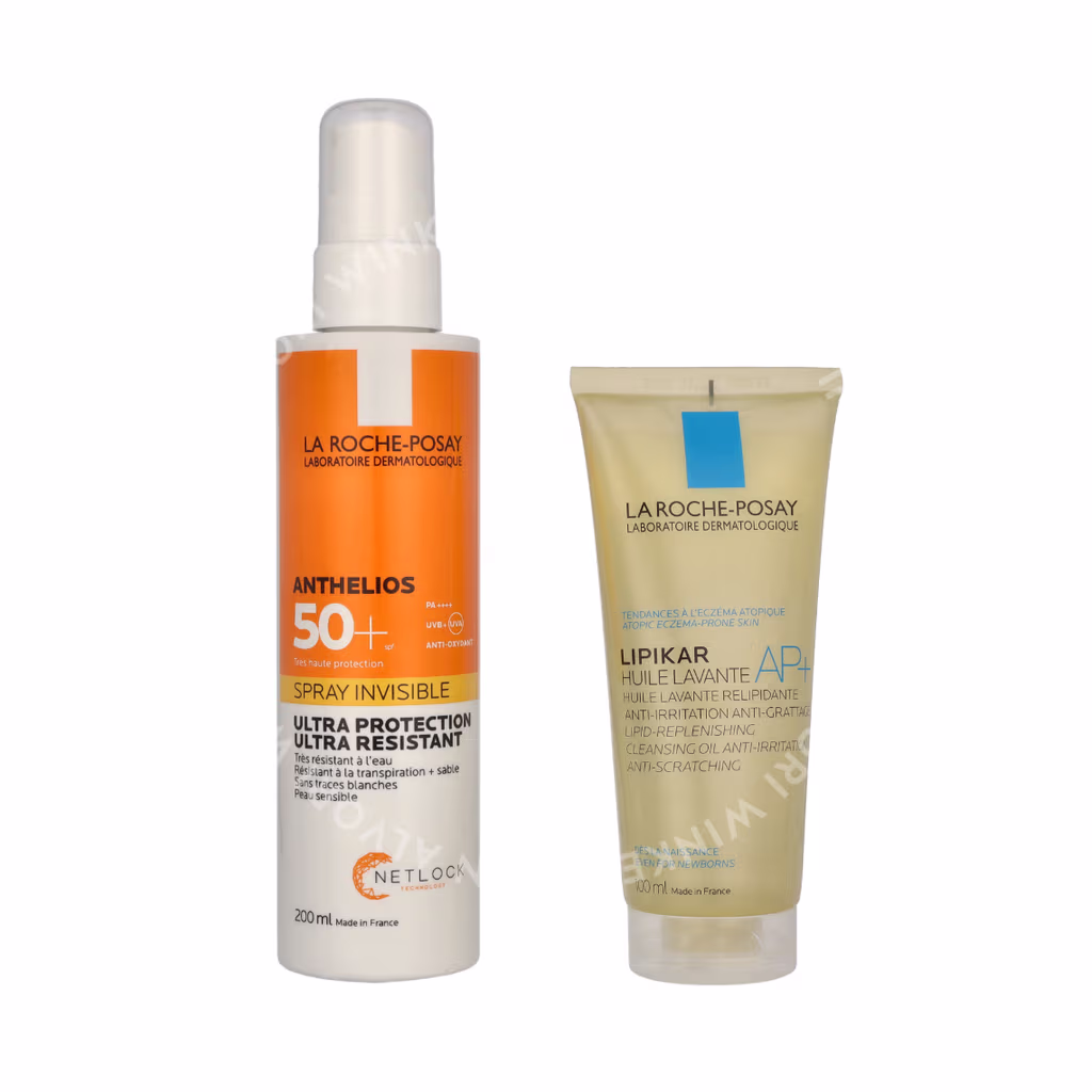 La Roche-Posay LRP Anthelios + Lipikar Duo Set