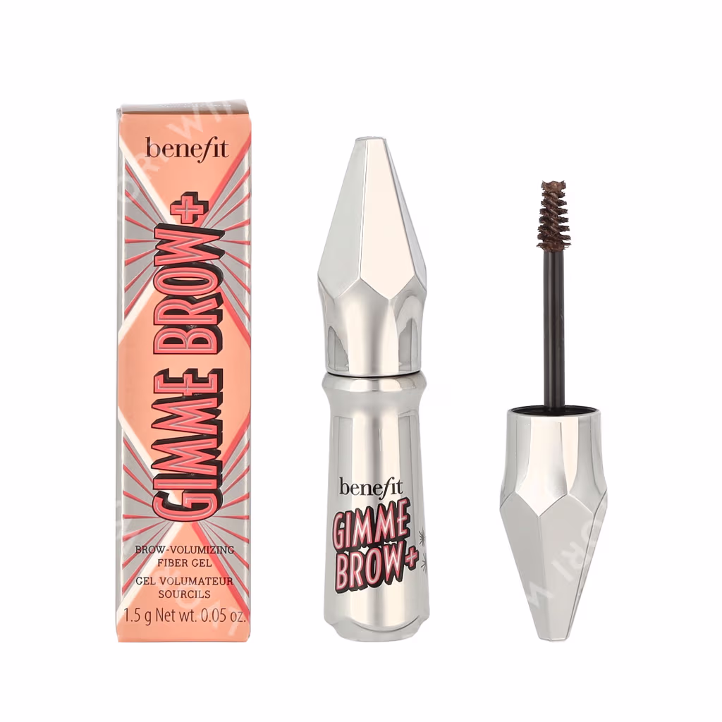 Benefit Benefit Gimme Brow+ Mini Brow-Volumizing Fiber Gel — #3 Neutral Light Brown — foto 3