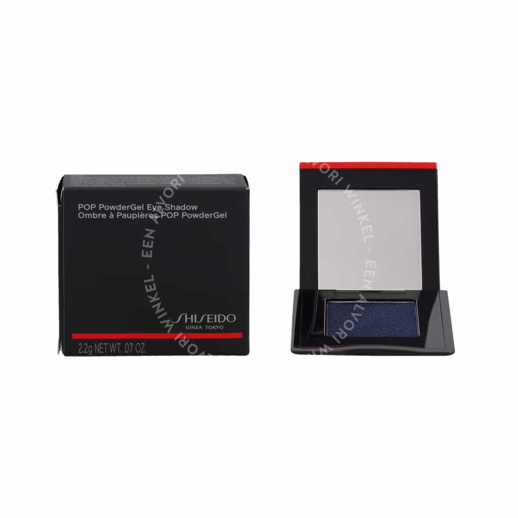 Shiseido Shiseido Pop Powdergel Eye Shadow — #017 Zaa-Zaa Navy — foto 3