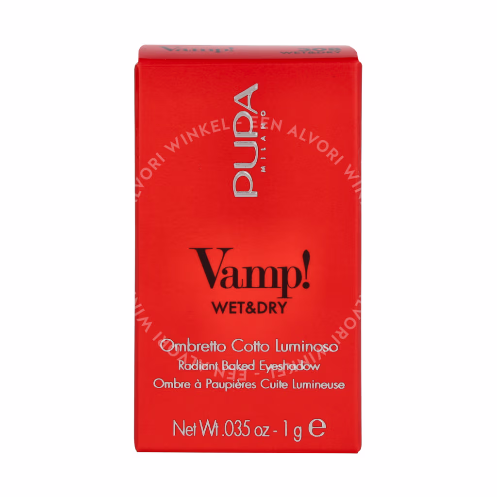 Pupa Milano Pupa Vamp! Wet & Dry Eyeshadow — #308 Antractite Grey — foto 2