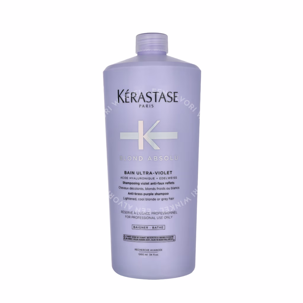 Kerastase Kerastase Blond Absolu Bain Ultra-Violet Shampoo — Anti-Brass Purple Shampoo, Lightened, Cool Blonde Or Grey Hair — foto 2