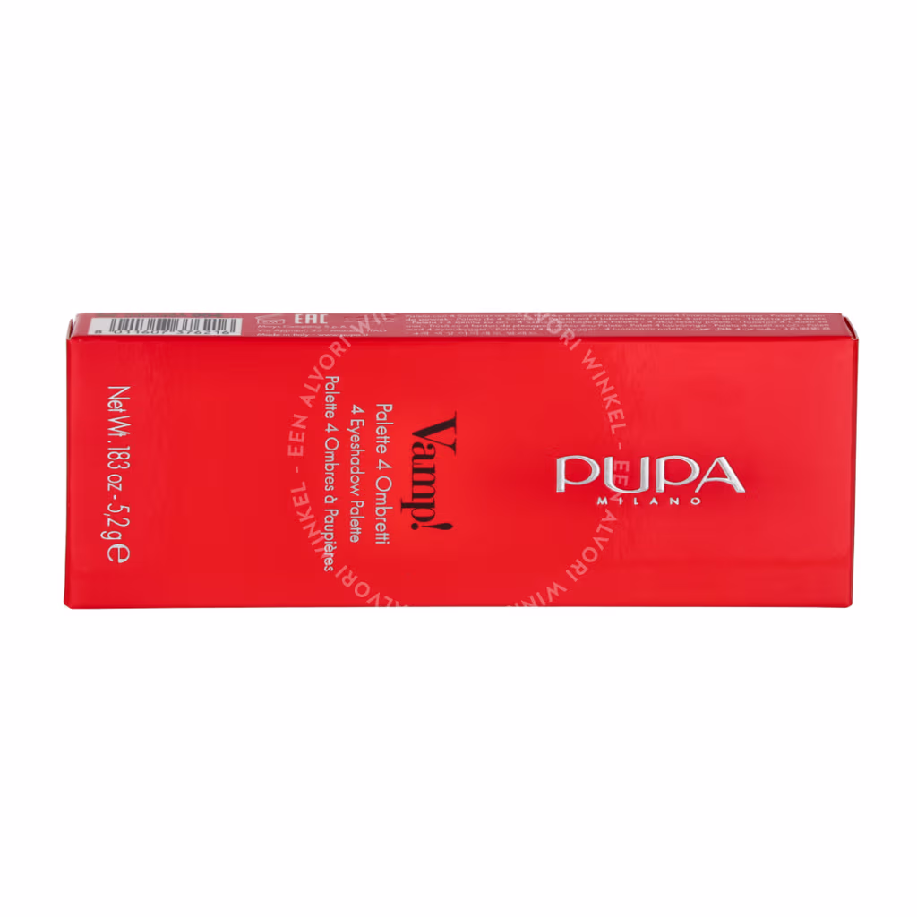 Pupa Milano Pupa Vamp! Palette 4 Ombres — #04 Vibrant Plum — foto 2