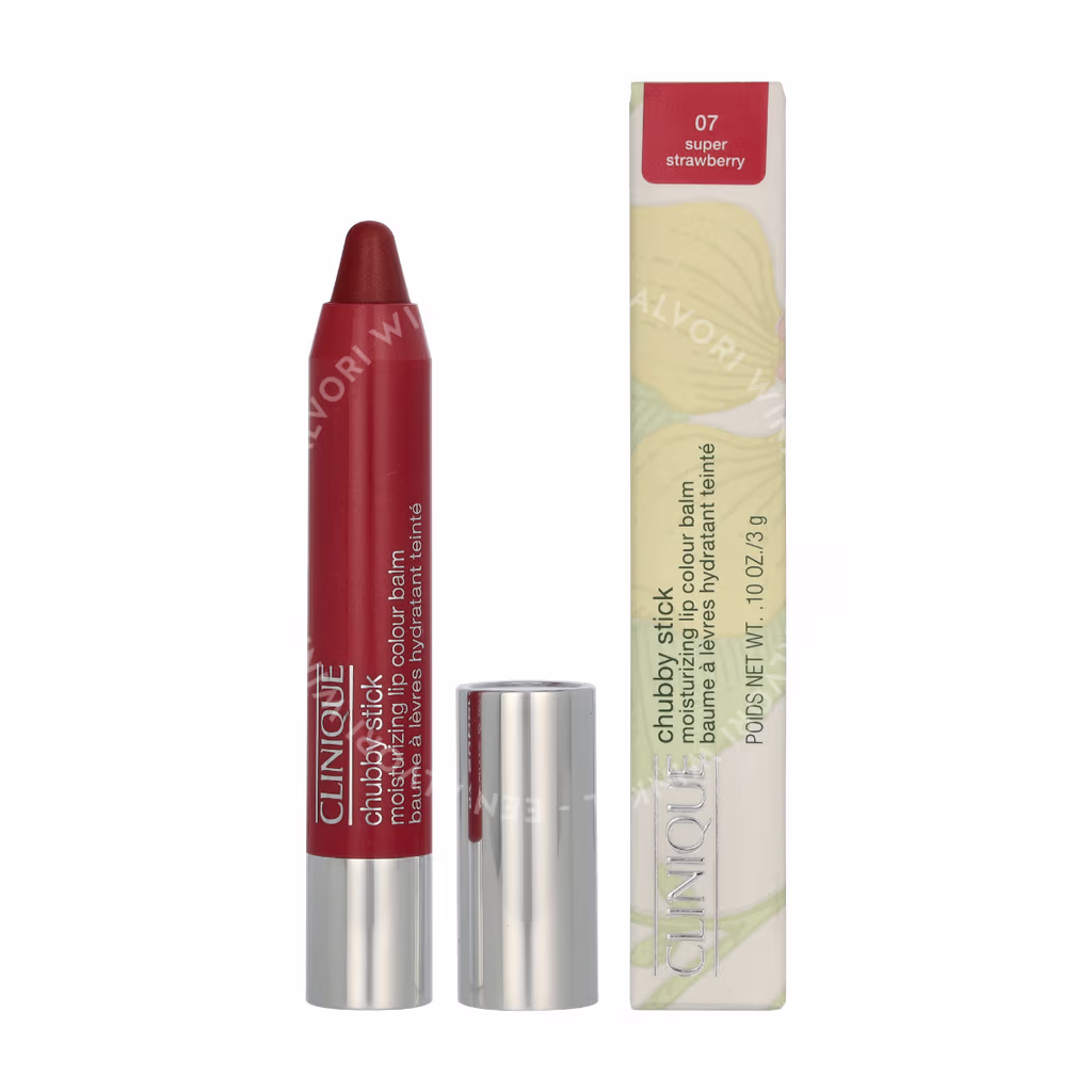 Clinique Clinique Chubby Stick Intense Moisturizing Lip Colour Balm — #07 Super Strawberry — foto 3