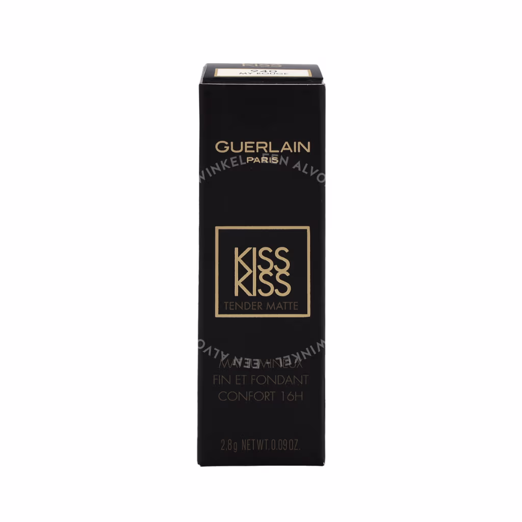 Guerlain Guerlain Kiss Kiss Tender Matte Lipstick — #940 My Rouge — foto 2