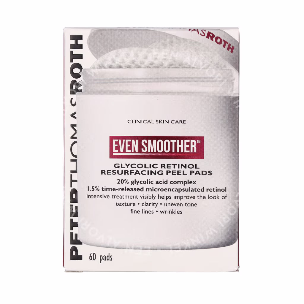 P.T. Roth P.T. Roth Even Smoother Glycolic Retinol Resurf. Peel Pads — foto 2