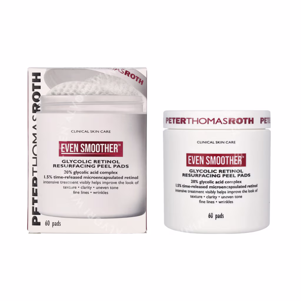 P.T. Roth P.T. Roth Even Smoother Glycolic Retinol Resurf. Peel Pads — foto 3