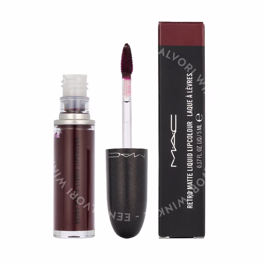 Mac MAC Retro Matte Liquid Lipcolour — #106 High Drama — foto 3