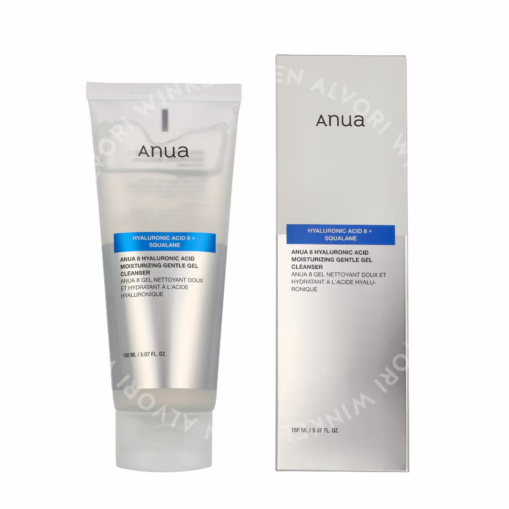 Anua Anua 8 Hyaluronic Acid Moisturizing Gentle Gel Cleanser — foto 3