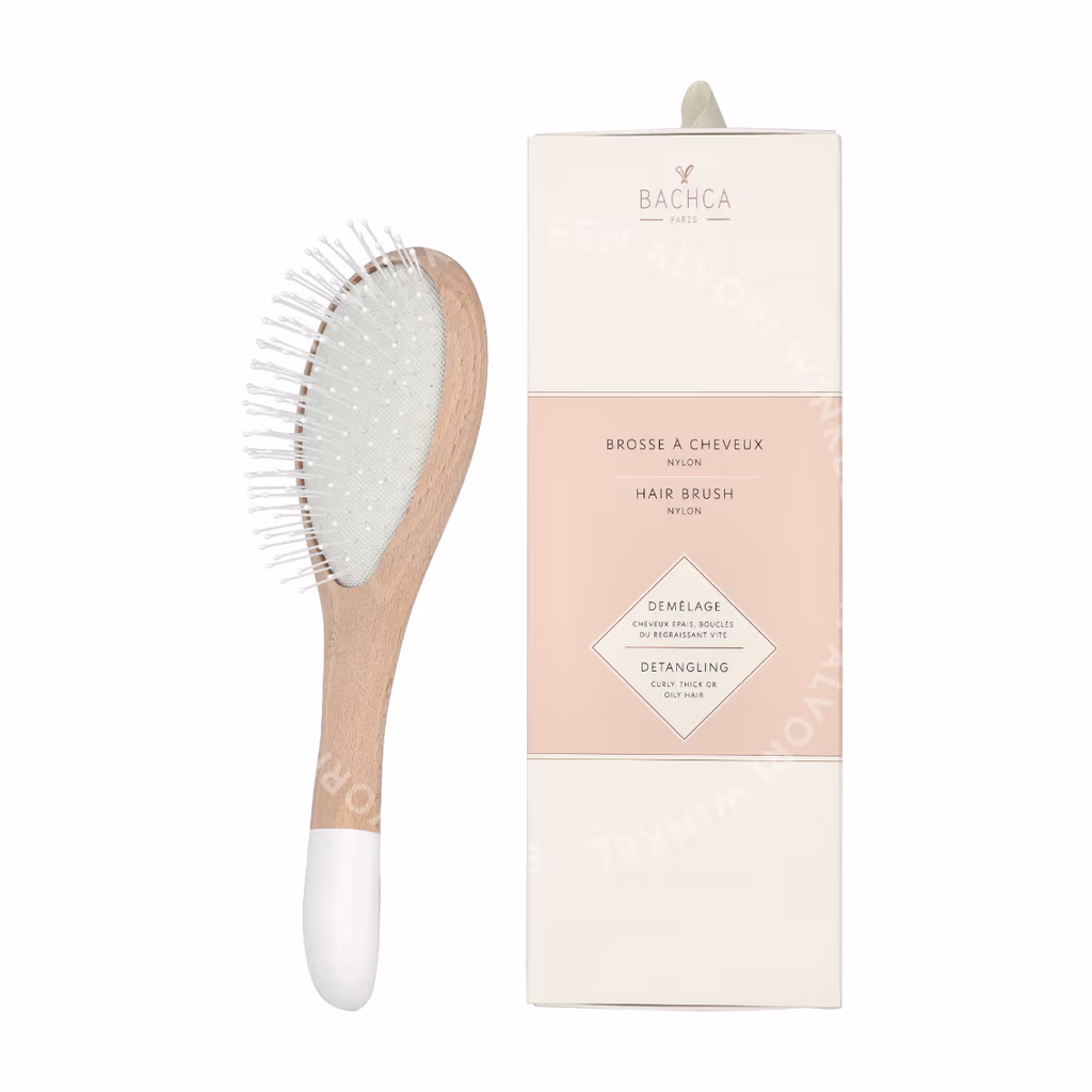 Bachca Paris Bachca Paris Baby Wooden Hair Brush — Nylon Bristles — foto 3