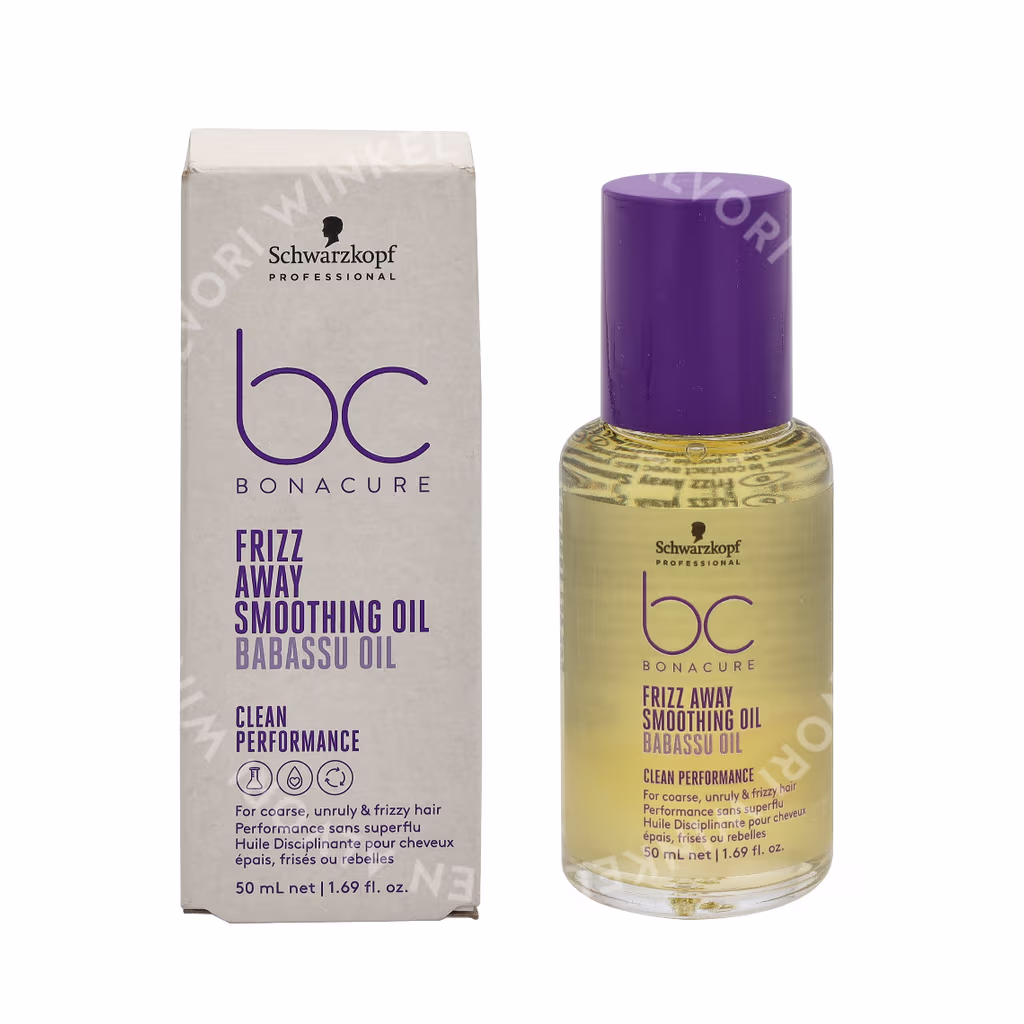 Schwarzkopf Schwarzkopf Bonacure Frizz Away Smoothing Oil — foto 3