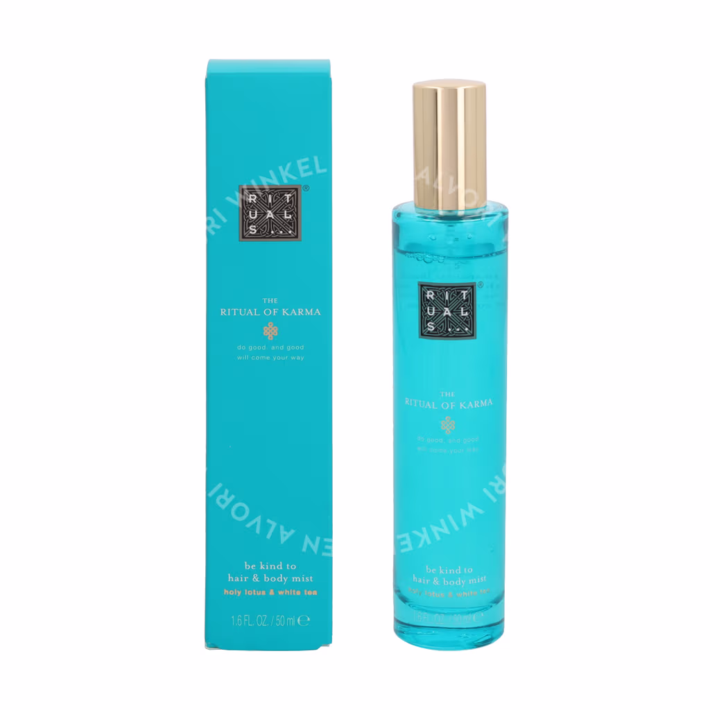 Rituals Rituals Karma Be Kind To Hair & Body Mist — Holy Lotus & Organic White Tea — foto 3
