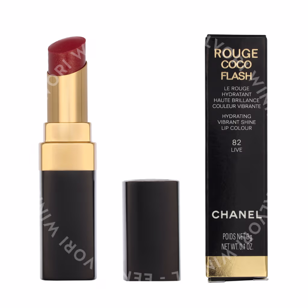 Chanel Chanel Rouge Coco Flash Hydrating Vibrant Shine Lip Colour — #82 Live — foto 3