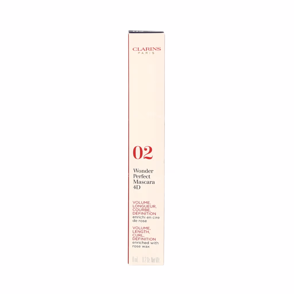 Clarins Clarins Wonder Perfect 4D Mascara — #02 Perfect Brown — foto 2
