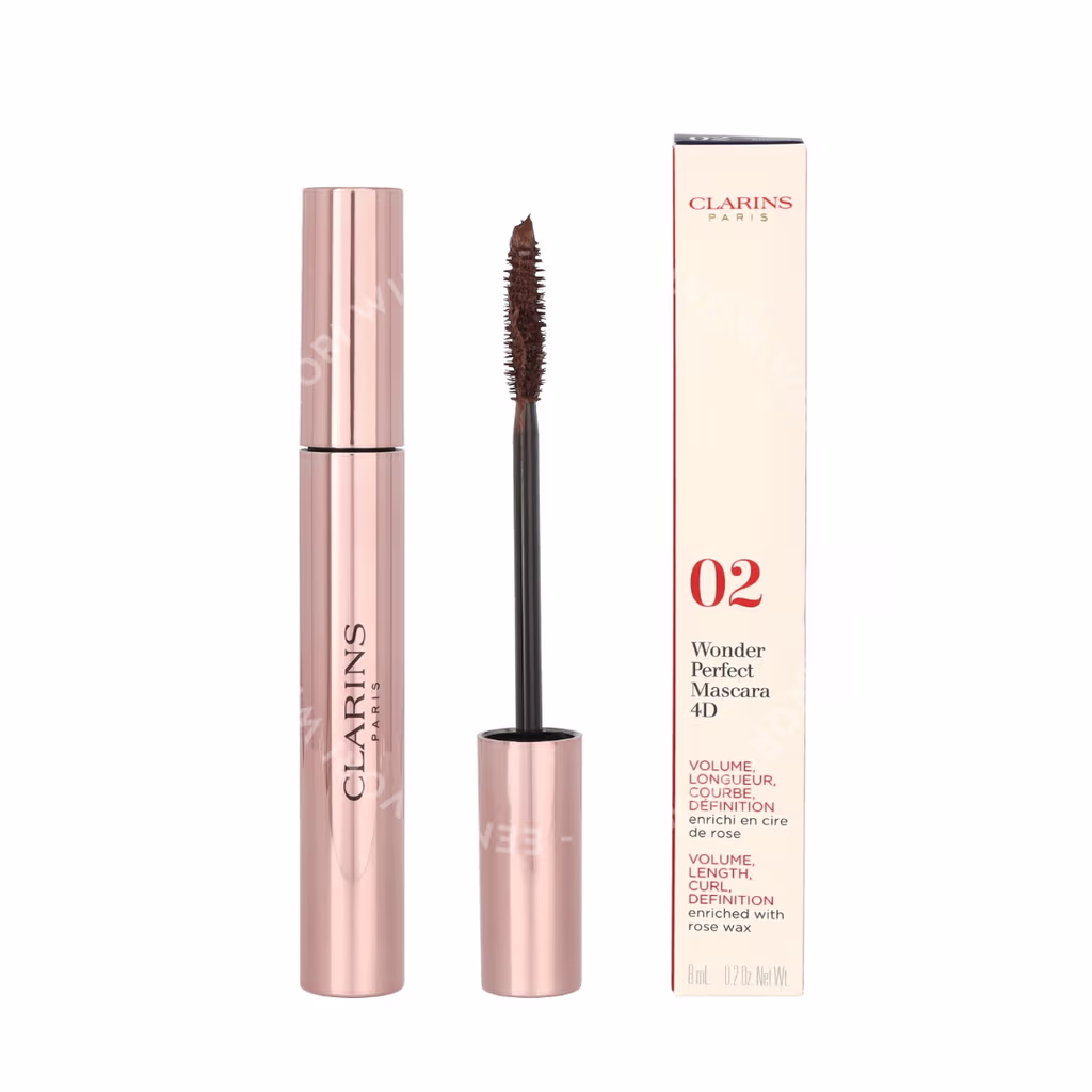 Clarins Clarins Wonder Perfect 4D Mascara — #02 Perfect Brown — foto 3