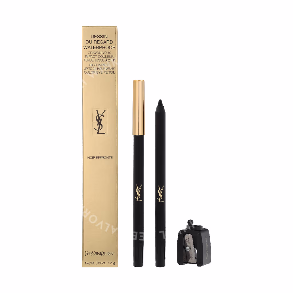 Yves Saint Laurent YSL Dessin Du Regard Waterproof Color Eye Pencil — #1 Black — foto 3
