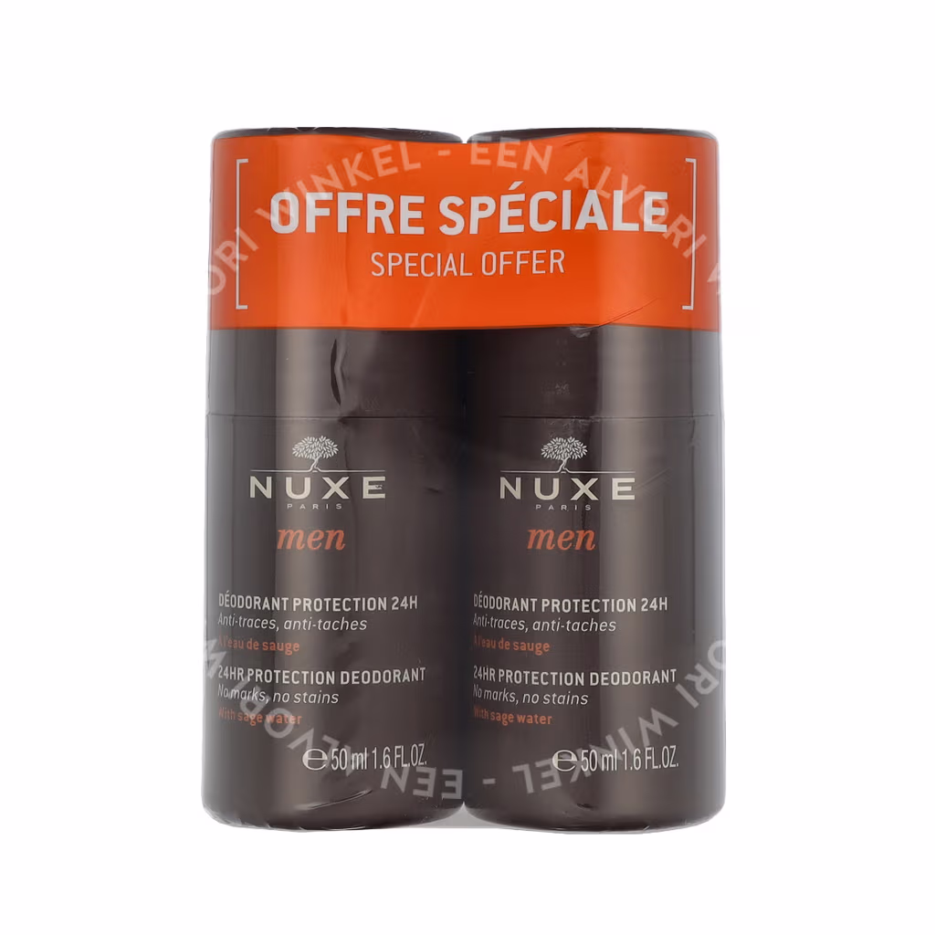 Nuxe Nuxe Men 24HR Protection Deo Roll-On Duo Set — foto 2