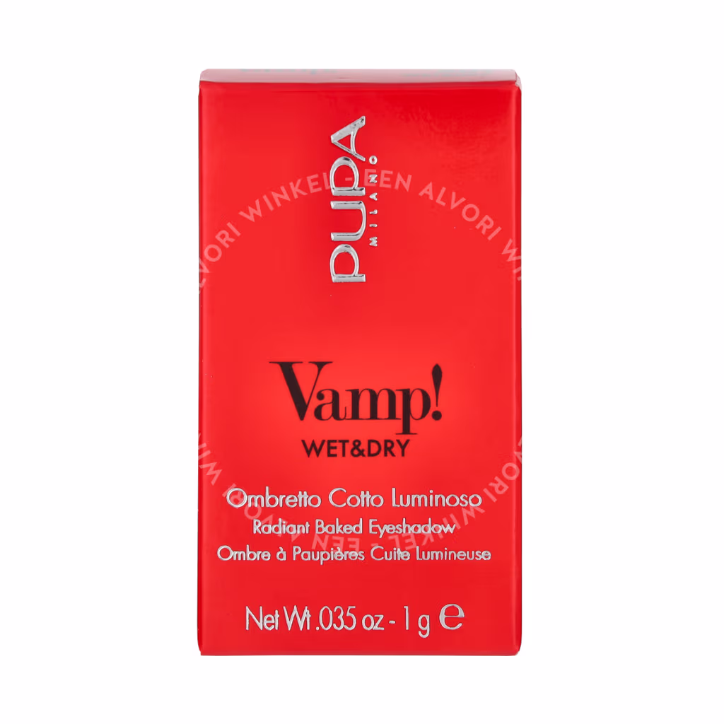 Pupa Milano Pupa Vamp! Wet & Dry Eyeshadow — #401 White Snow — foto 2