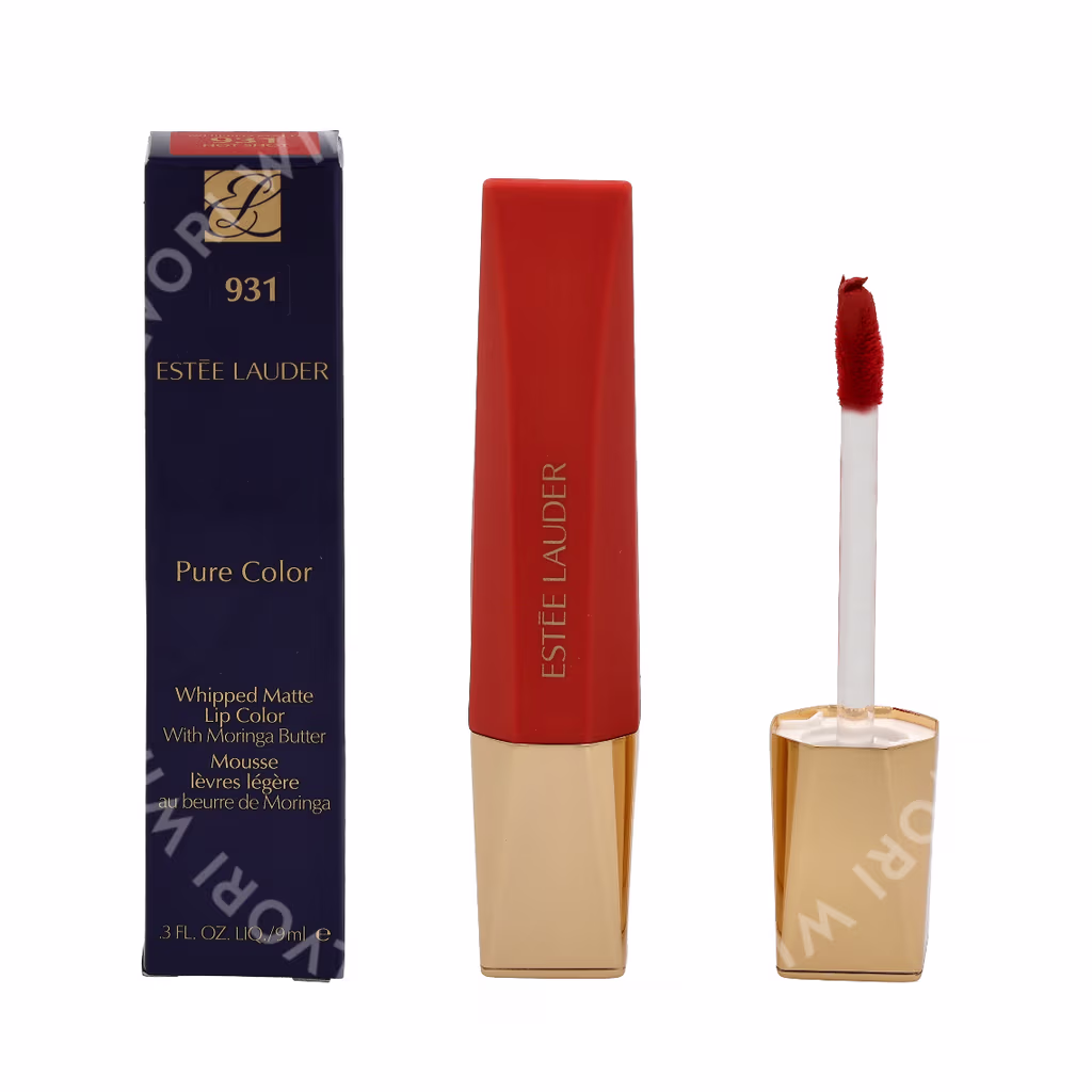 Estee Lauder E.Lauder Pure Color Whipped Matte Lip Color — #931 Hot Shot — foto 3