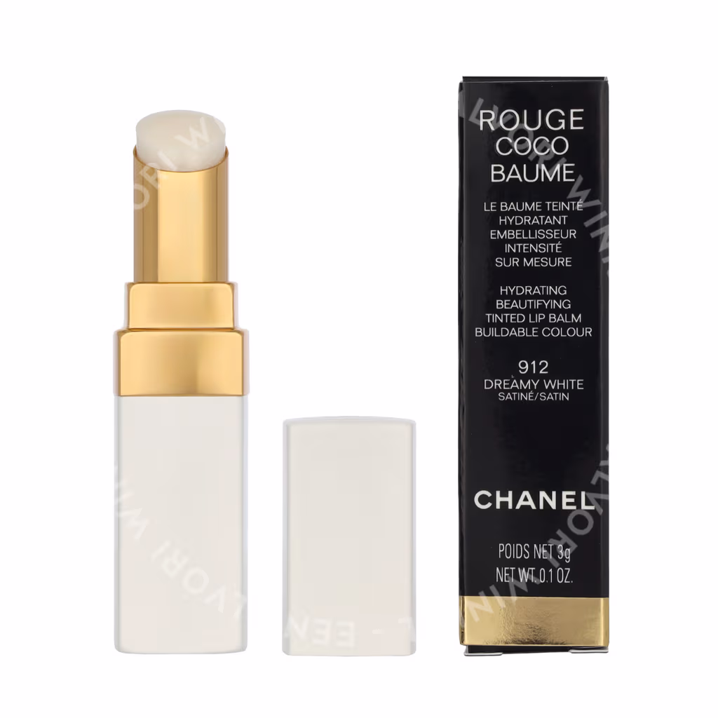 Chanel Chanel Rouge Coco Hydrating Beautifying Tinted Lip Balm — #912 Dreamy White — foto 3