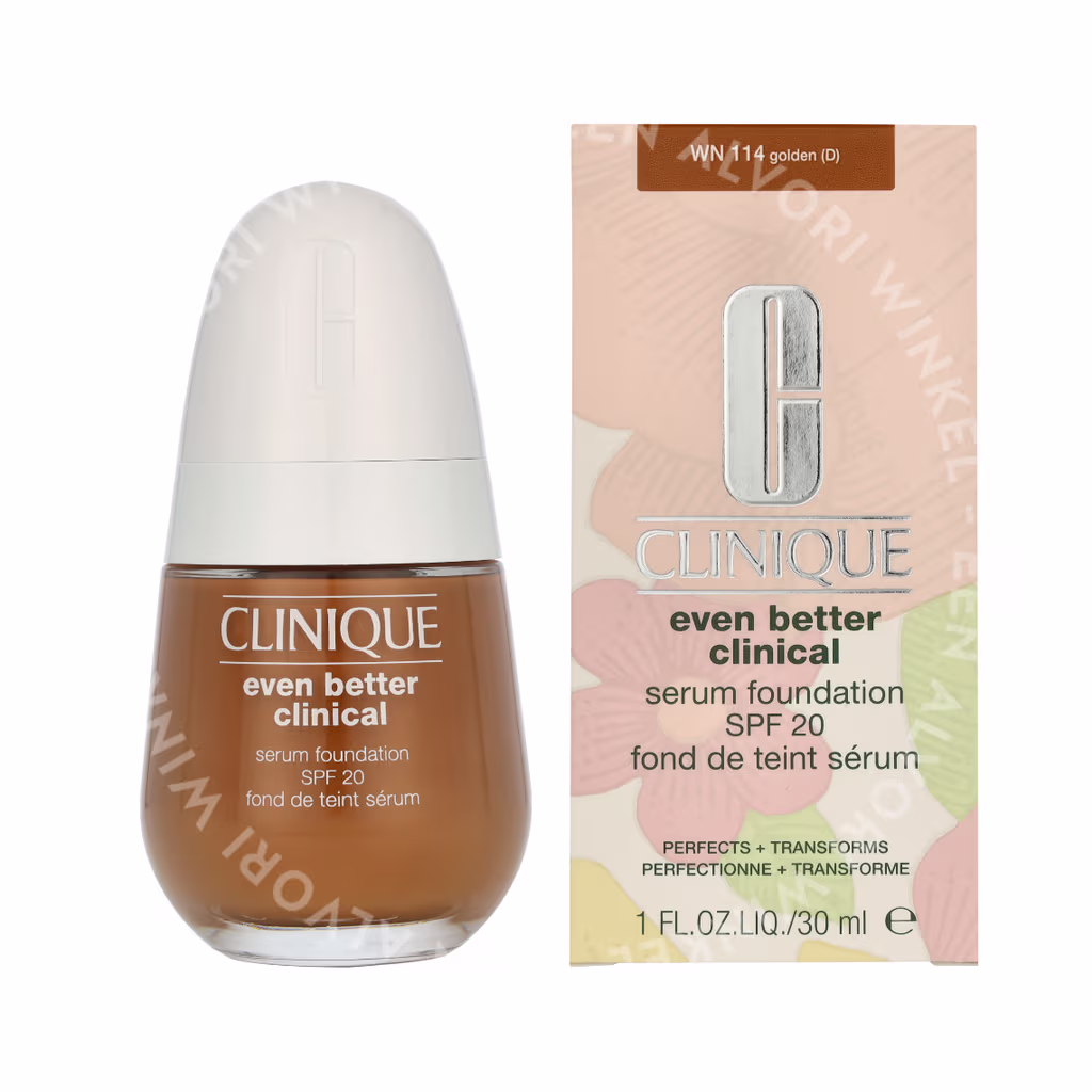 Clinique Clinique Even Better Clinical Serum Foundation SPF20 — WN114 Golden — foto 3