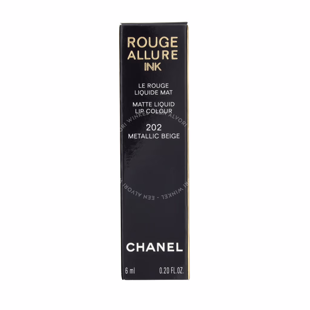 Chanel Chanel Rouge Allure Ink Matte Liquid Lip Colour — #202 Metallic Beige — foto 2