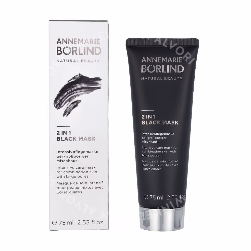 Annemarie Borlind Annemarie Borlind 2 In 1 Black Mask — foto 3