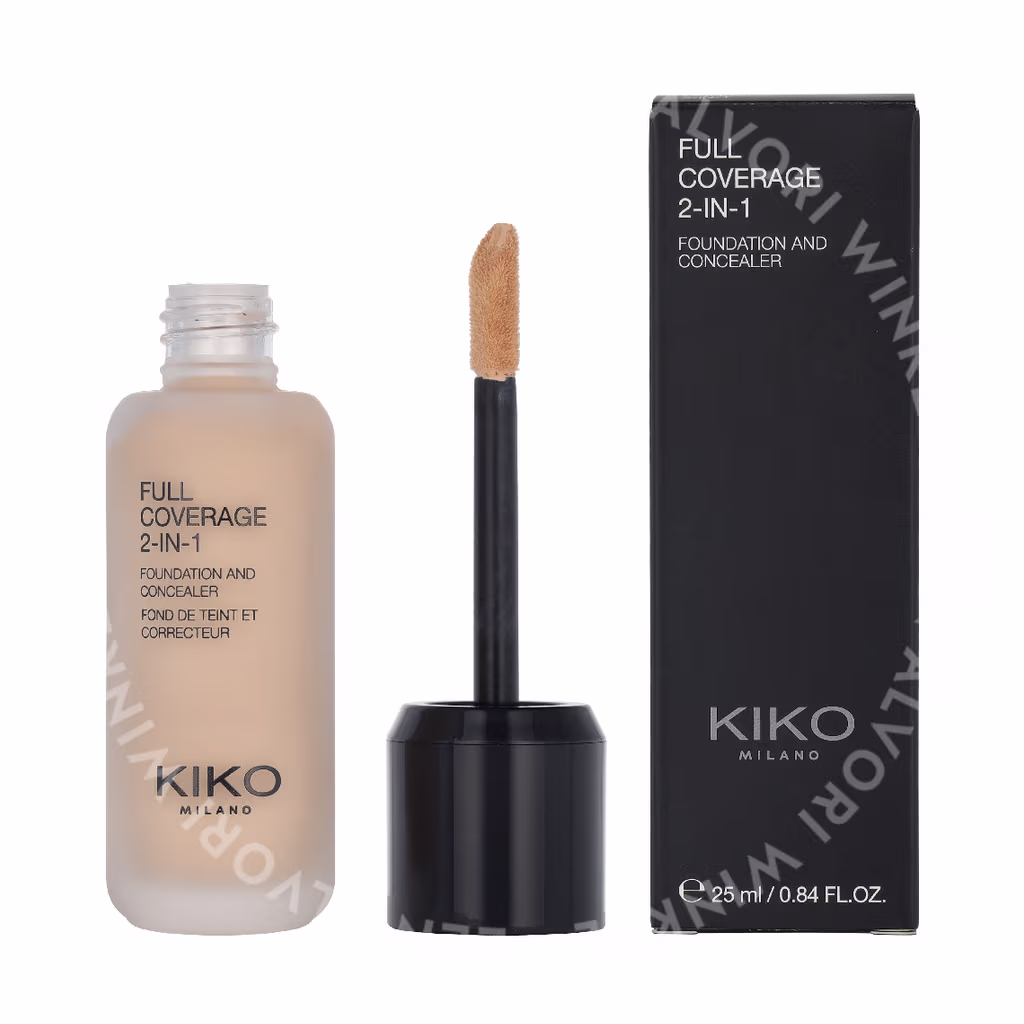 Kiko Milano Kiko Milano Full Coverage 2 In 1 Foundation & Concealer — N01 — foto 3