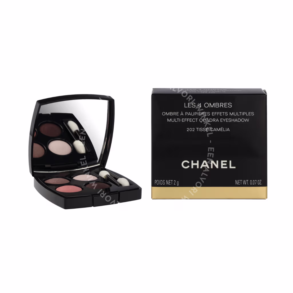 Chanel Chanel Les 4 Ombres Multi Effect Quadra Eyeshadow — #202 Tisse Camelia — foto 3