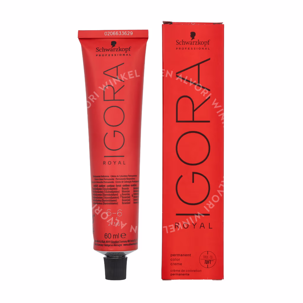 Schwarzkopf Schwarzkopf Igora Royal Permanent Color Creme — 6-6 — foto 3