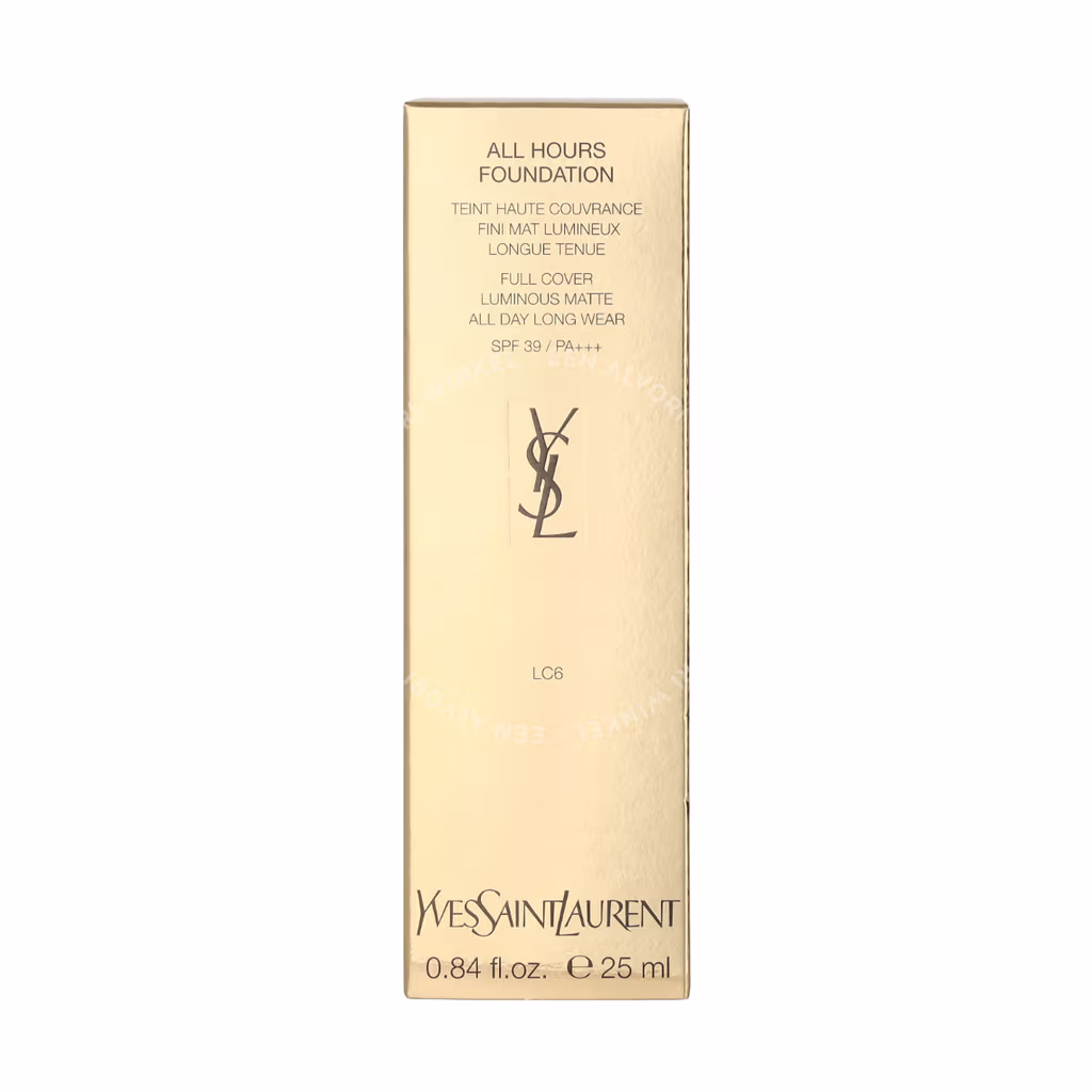 Yves Saint Laurent YSL All Hours Luminous Matte Foundation — LC6 — foto 2