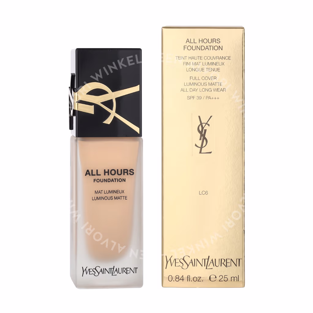 Yves Saint Laurent YSL All Hours Luminous Matte Foundation — LC6 — foto 3