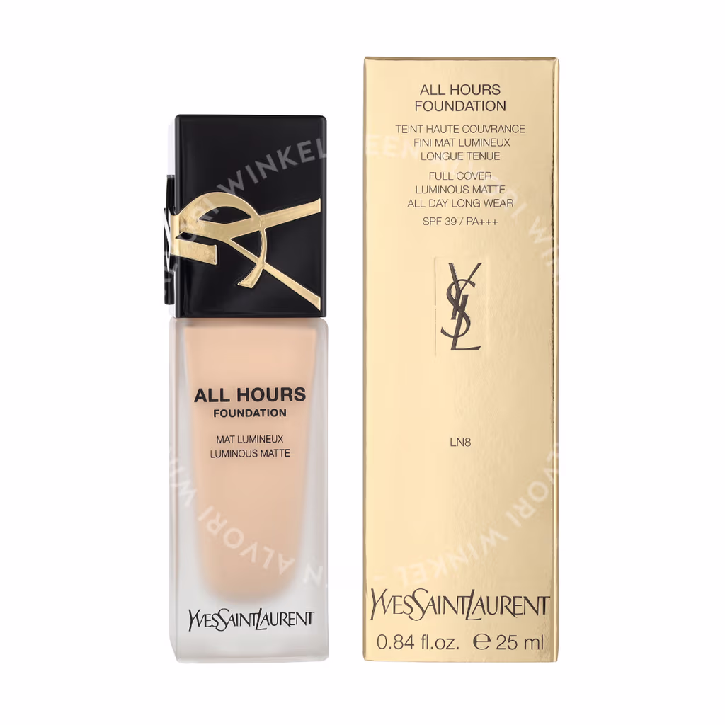 Yves Saint Laurent YSL All Hours Luminous Matte Foundation — LN8 — foto 3