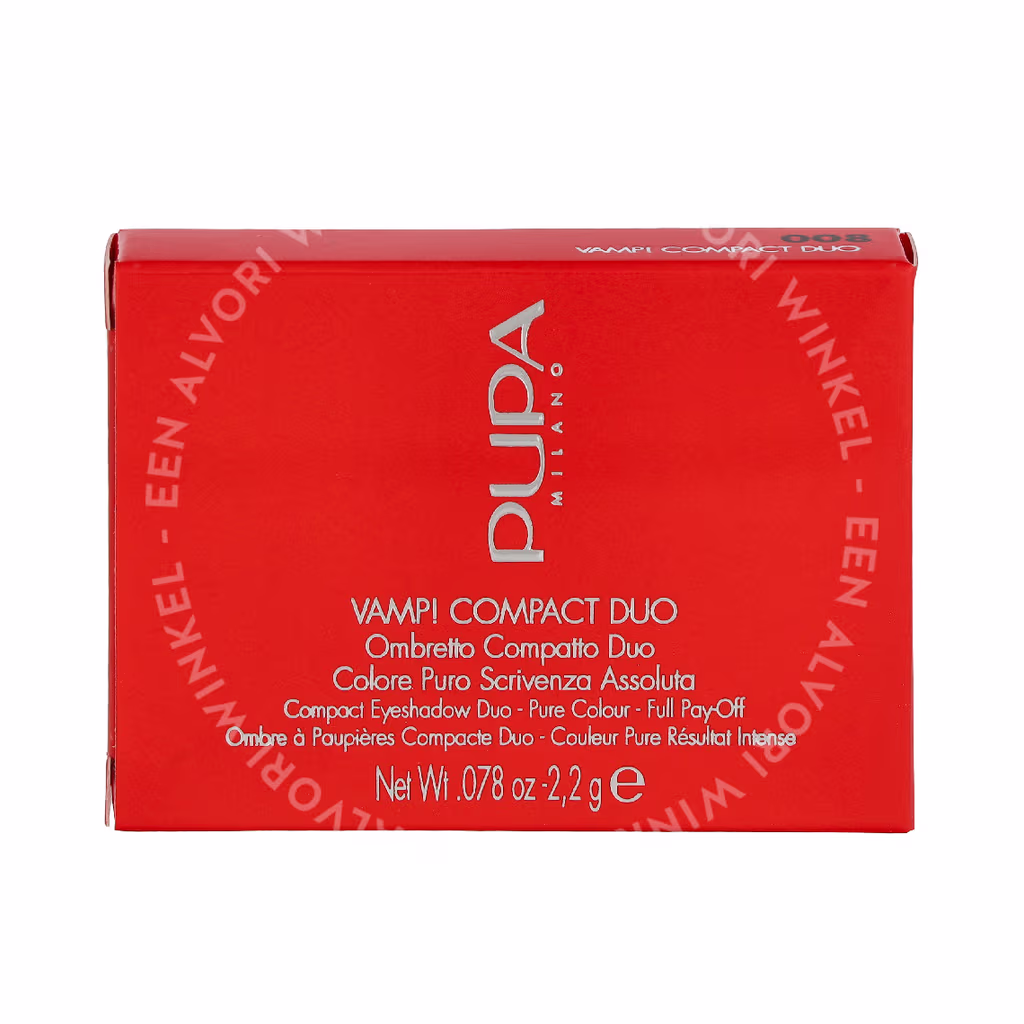 Pupa Milano Pupa Vamp! Compact Duo Eyeshadow — #008 Cream Taupe — foto 2
