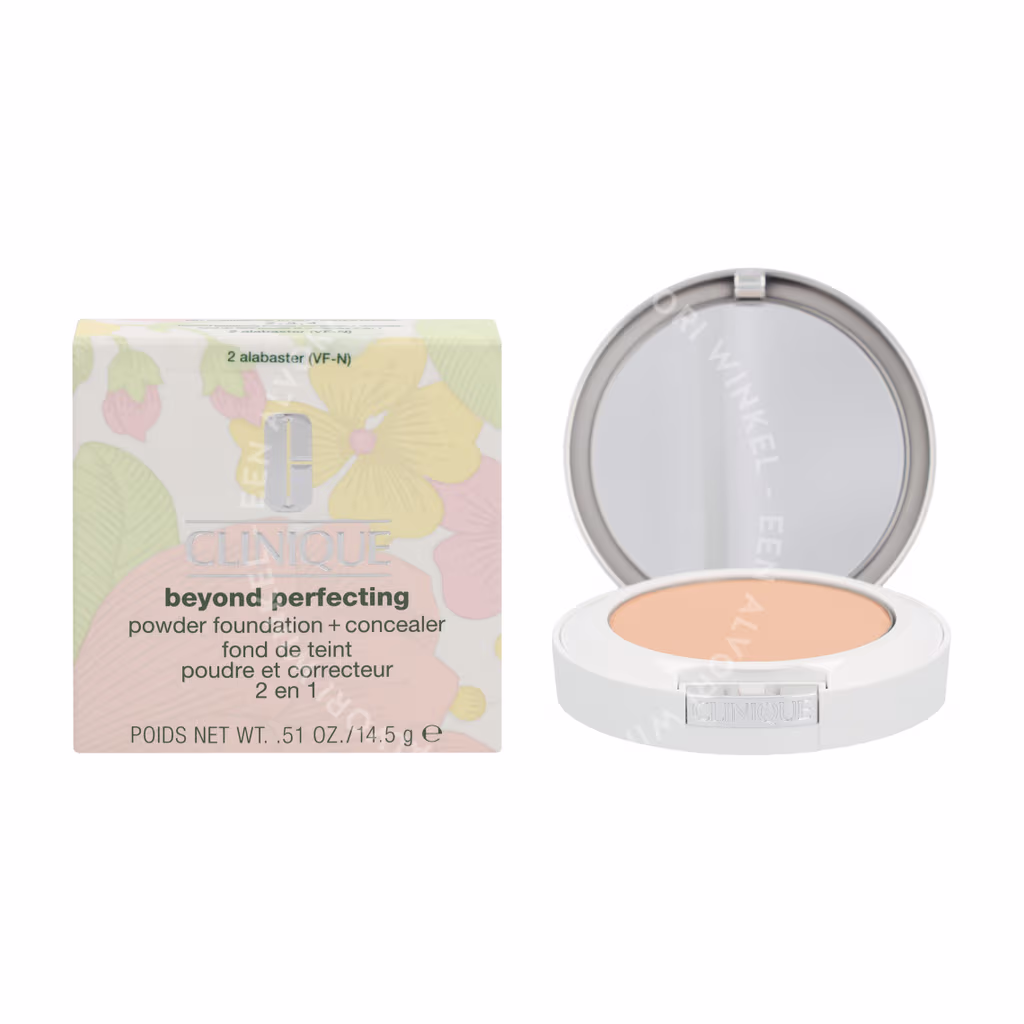 Clinique Clinique Beyond Perfecting Powder Foundation + Concealer — #02 Alabaster — foto 3