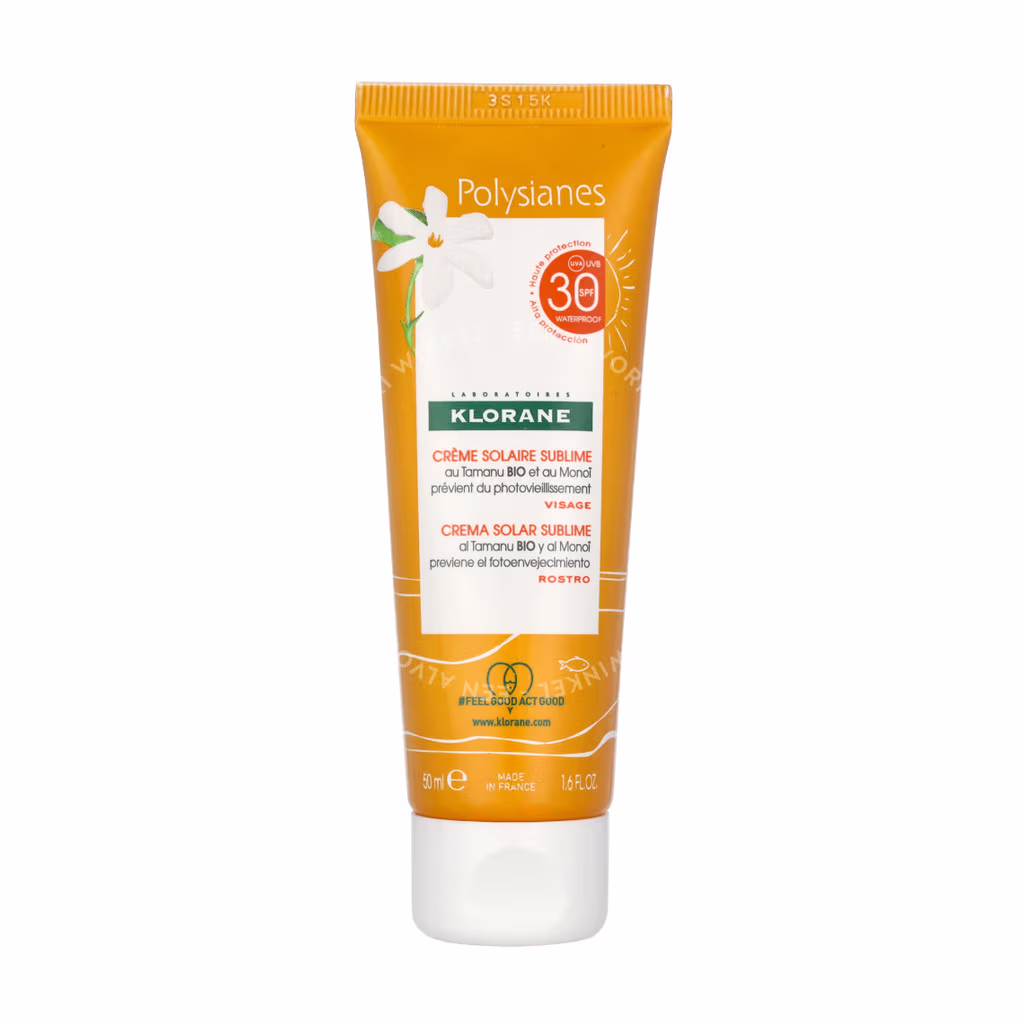Klorane Klorane Polysianes Solar Sublime Face Sun Cream SPF30 — foto 2