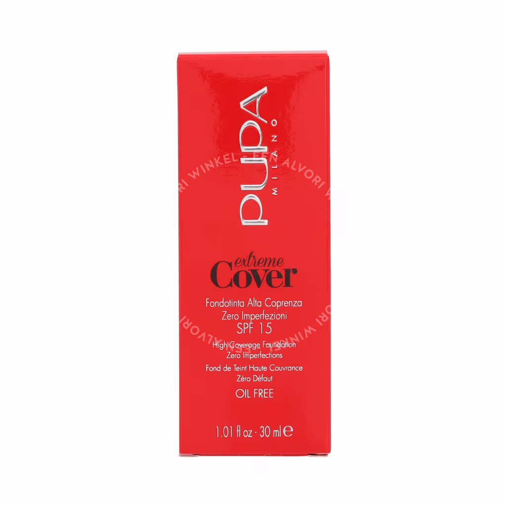Pupa Milano Pupa Extreme Cover Foundation Oil Free SPF15 — #020 Fair Beige — foto 2
