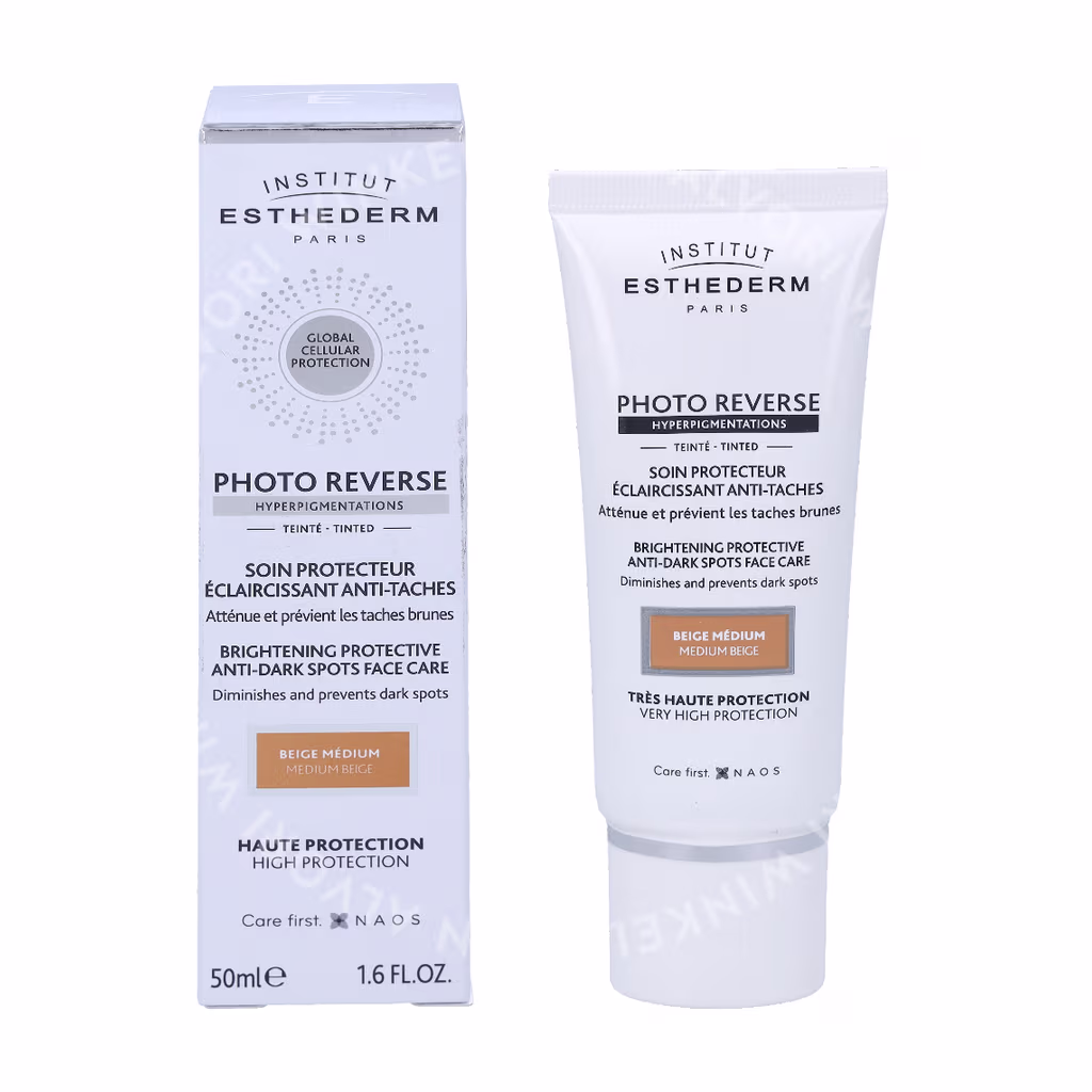 Institut Esthederm Esthederm Photo Reverse Bright. Pr. Anti-Dark Spot Very High Protection Beige Medium — foto 3