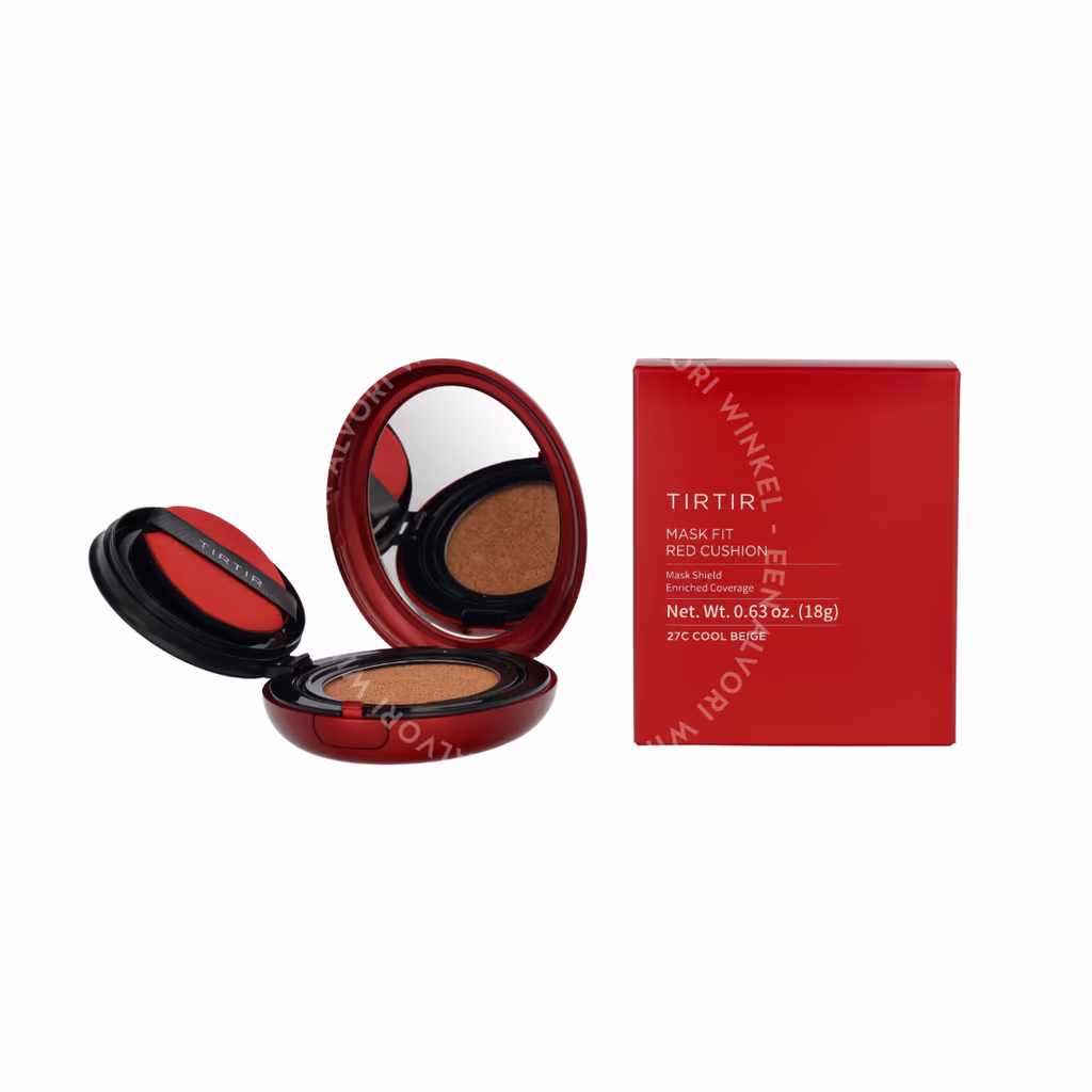 Tirtir Tirtir Mask Fit Red Cushion Foundation SPF40 — #27C Cool Beige — foto 3