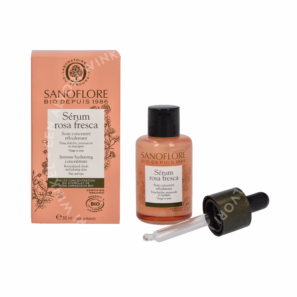 Sanoflore Sanoflore Serum Rose Fresca Re-Hydrating — foto 3