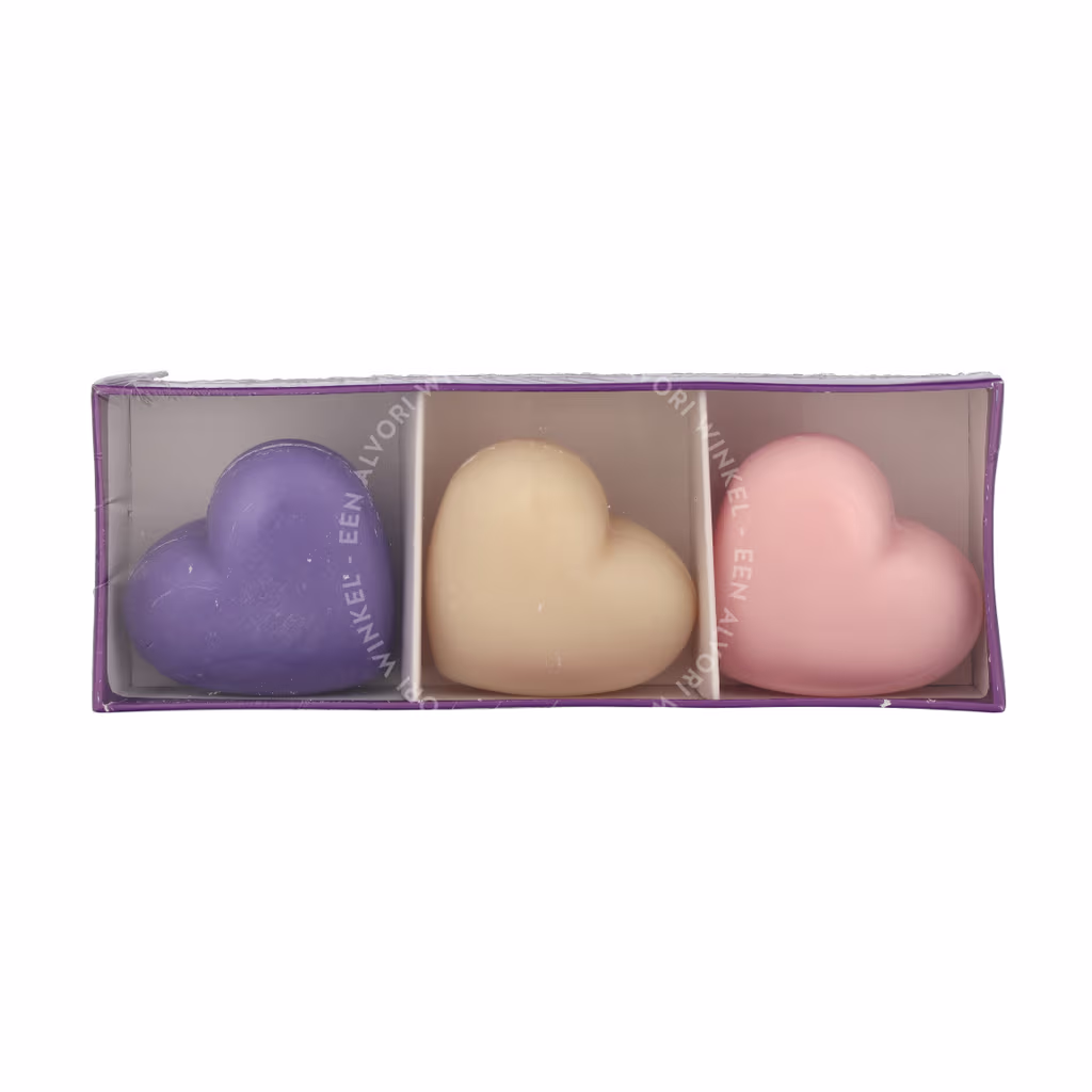 La Savonnerie De Nyons La Savonnerie De Nyons Extra Gentle Soap Set — 3x50gr - Heart