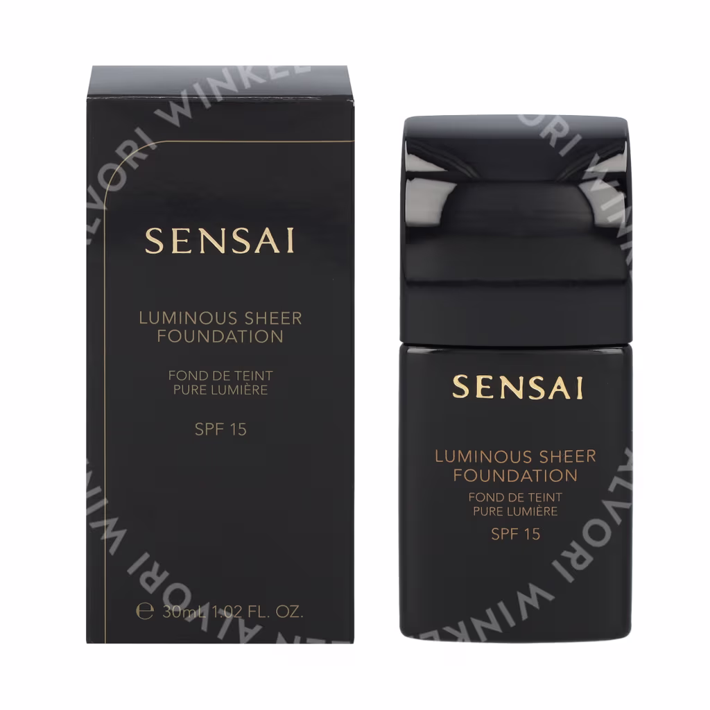 Sensai Sensai Luminous Sheer Foundation SPF15 — #204 Honey Beige — foto 3