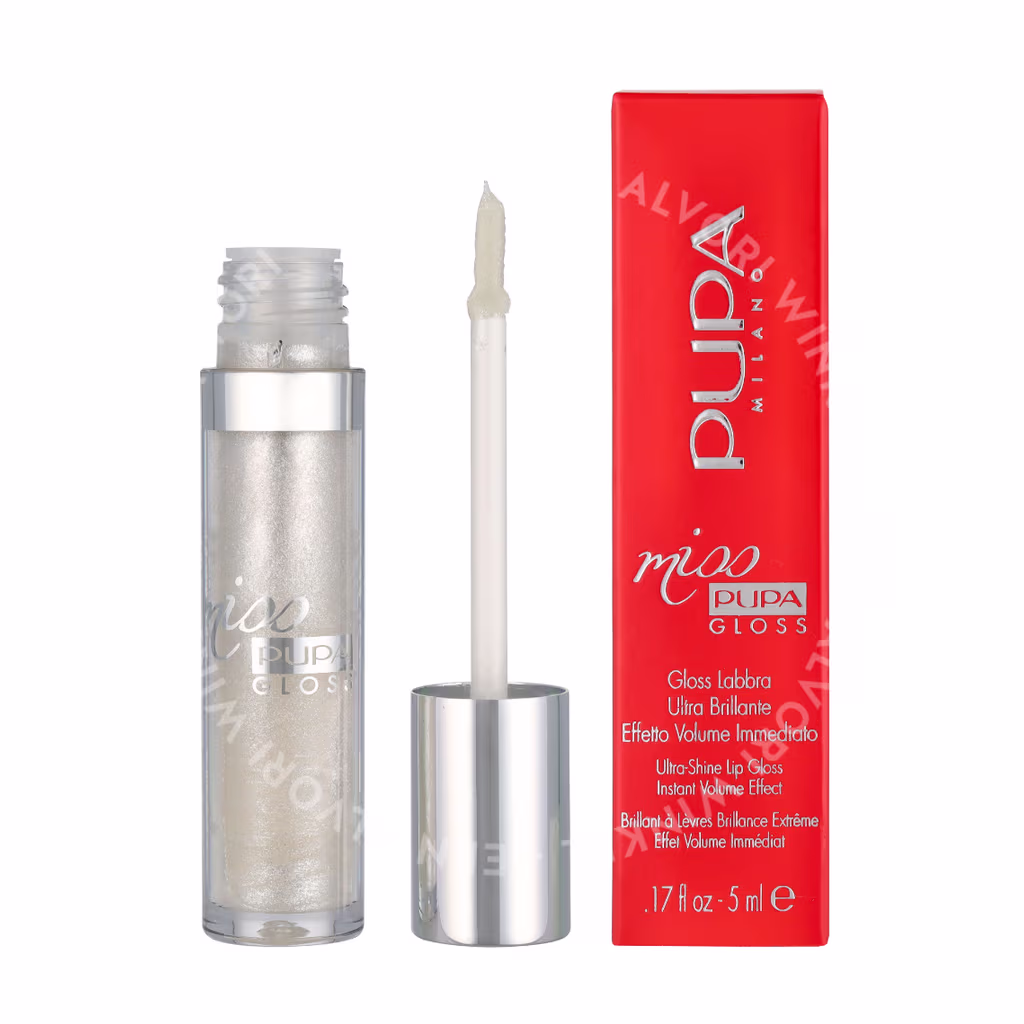 Pupa Milano Pupa Miss Pupa Ultra-Shine Lip Gloss — #101 Pearly Clear — foto 3