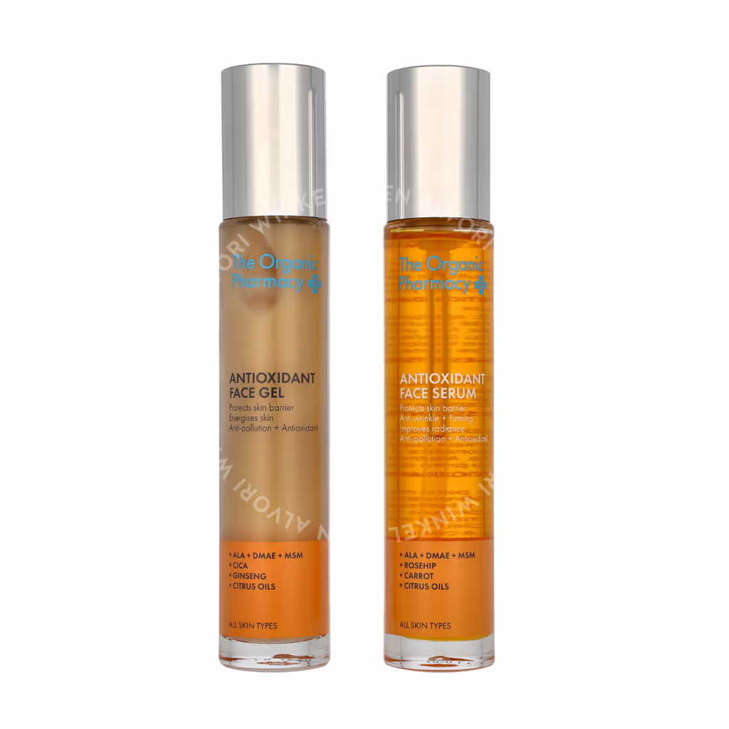 The Organic Pharmacy The Organic Pharmacy Antioxidant Face Gel And Face Serum Duo Set