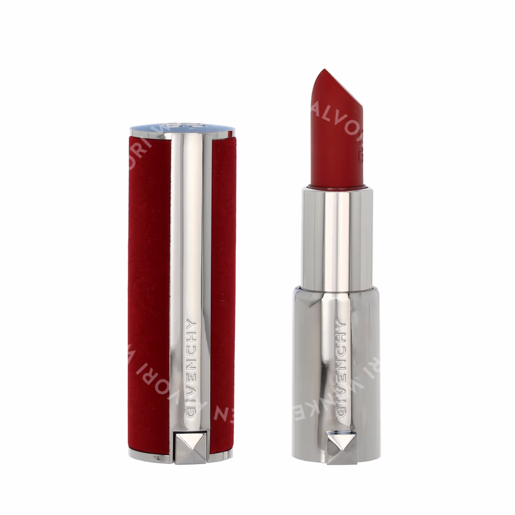 Givenchy Givenchy Le Rouge Deep Velvet Lipstick — #37 Rouge Graine, Velvet Case, 24h Hour Wear Exceptional Glide