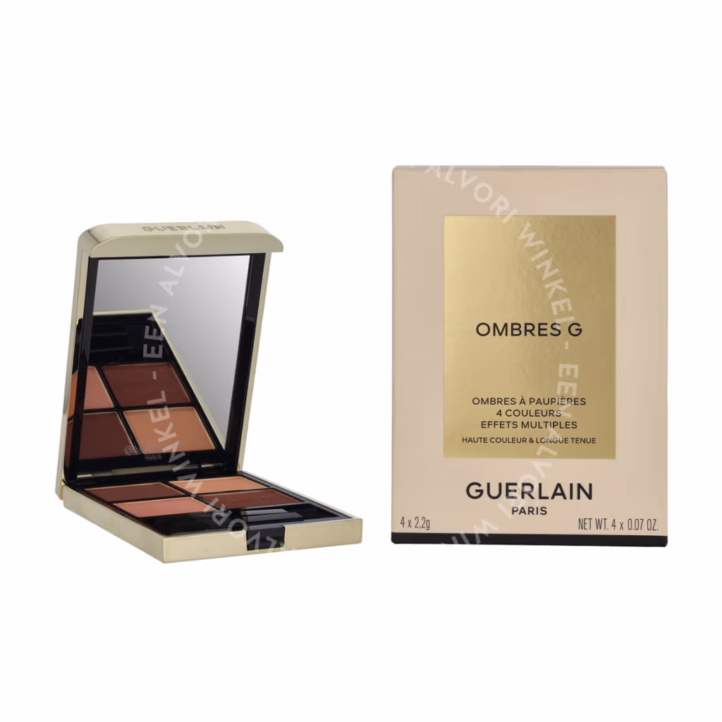Guerlain Guerlain Ombres G 4 Colors Eyeshadow Palette — #258 Wild Nudes — foto 3