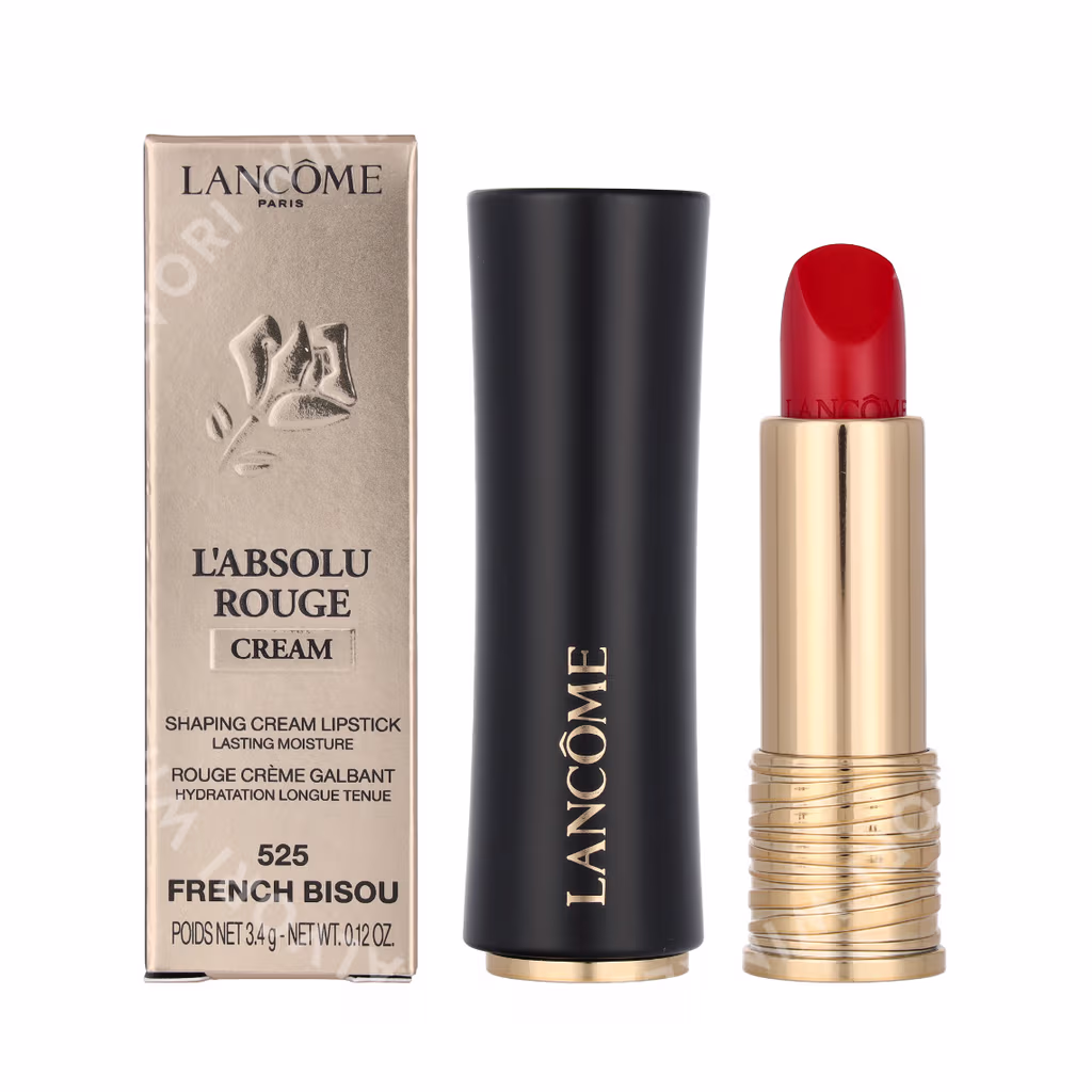 Lancome Lancome L'Absolu Rouge Cream Lipstick — #525 French Bisou — foto 3