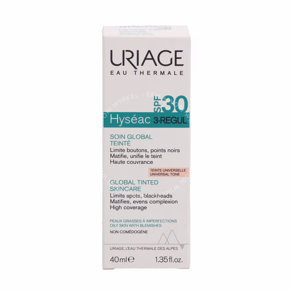 Uriage Uriage Hyseac 3-Regul Global Tinted Skin-Care SPF30 — foto 2